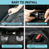SNZ 100% 600D Dog Car Seat Cover for Back Seat, Waterproof Pet Car Seat, Oxford Backseat Covers for Dogs, Scratch Proof