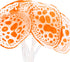 VOCOSTE Soft Silicone Glowing Aquarium Coral with Sucker, Fluorescent Artificial Water Plants, Orange