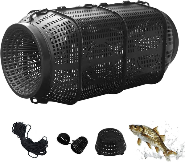 Generic Reusable Crawfish Traps Cage, Portable Lobster Trap, Crab Cage, Trap for Fish,