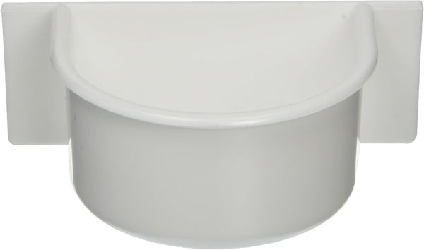 Prevue Pet Products BPV1207 2-Pack Winged Universal Plastic Cups for Birds, Small, Colors Vary