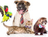 Frienda 20 Pieces Assorted Dog Ties, Small Pet Bow Ties with Adjustable Collar for Grooming Accessories