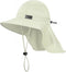 Sukeen Cooling Sun Hat for Men and Women, UPF50+ Wide Brim Fishing Hat with Neck Flap, Adjustable Bucket Hat