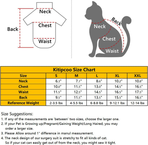 Dinosaur Design Sphynx Hairless Cat Clothes Cute Breathable Summer Cotton Shirts Cat Costume Pet Clothes,Round collar Kitten T-Shirts with Sleeves, Cats & Small Dogs Apparel (L (6-8.8 lbs), Yellow)