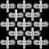 OIIKI 16PCS Aquarium Fish Tank Divider with Suction Cup, Silica Gel Holders for Glass Cover Separating Divider