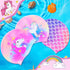 Syhood 3 Pcs Kids Swim Caps, Baby Waterproof Bathing Caps, Cartoon Swimming Hat for Boys and Girls