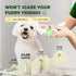 4 1 Trimmer Dog Grooming Kit with LED Light, Low Noise Rechargeable in Pet Clippers for Matted Hair, Cordless Electric