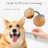 Flexzion Pet Grooming Comb, Stainless Steel Cats Dogs Puppy Medium Animals Hair Fur Trimmer Deshedding Brush Accessory