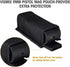 VISMIX Pistol Magazine Pouch, Double 9mm Mag Pouch with Quick Release Kydex Insert, MOLLE Compatible