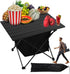 iMounTEK Lightweight Camping Table with Storage, Portable Folding Beach Table with Carry Bag for Travel, Picnic, BBQ (L)