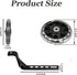 Training Wheels for Children's Bicycle, Flash Mute Wheel Stabiliser Mounted Kit for 12 14 16 18 20 Inch
