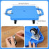 3 11 11 inch Jerify Pieces Sports Scooter Board Bulk with Handles Gym Floor Scooter for Kids Children Plastic Roller