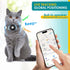 ZFSJTAG 5-Day Tractive Smart Cat GPS Tracker | Real-Time Location & Compatible with Apple Find My App (Only iOS) |