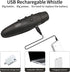 ZHT Electronic Whistles for Referees, USB Charging, 3 Tone High Volume Emergency Whistle for Coaches, Teachers, Outdoor