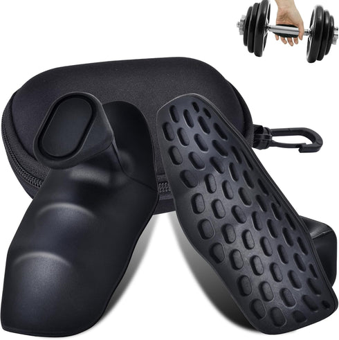 MlanRomee Anti-Slip Workout Grips Gym Hand Grips for Weight Lifting, Pull-up, Dumbbell, Barbell,