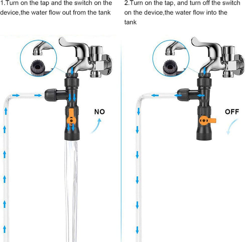 Water Changer Faucet Adapter - Practical Aquarium Water Changer for Easy Use