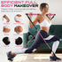 Pilates Bar Kit with Resistance Bands, Multifunctional Heavy-Duty Pilates Bar for Home Workouts for Women & Men