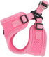 Puppia PARA-HC1533-PK-S Pink Soft Harness C Pet-Vest-Harnesses, Size Small