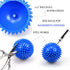 Dog Balls 4.5” Squeaky Toys, Spikey Dog Ball for Aggressive Chewers, Heavy Duty Teething Balls for Large Medium Dogs (4