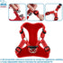 Best Pet Supplies Voyager Adjustable Dog Vest Harness - Breathable No Pull Harness for Small to Large Dogs (Red, XS)