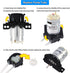 2PCS DC 12V Lab Dosing Pump, 100mL/min Peristaltic Pumps for Aquarium and Home Irrigation