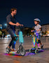 11 BELEEV LED Scooter Frame Light for Night Riding, Flashing Effects, Battery Powered, Fits for Bicycles Electric Kick