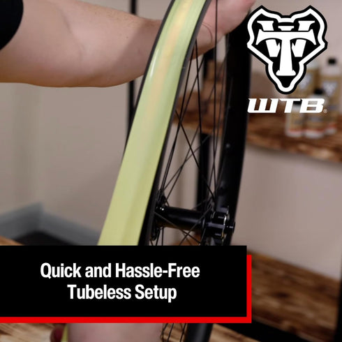 WTB Tubeless Bicycle Rim Tape, 34mm x 11m, Easy Tubeless Setup & Airtight Seal