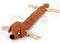 Dog Toys, Squeaky Chew Toy with Crinkle Paper, Interactive Tough Plush Rope Toys for Small Medium Large Dogs