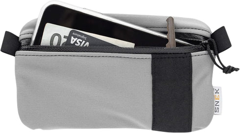 Snek Cycling Protective Phone Wallet - Minimalist Wallet (Grey, Small)