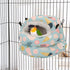 Bird Nest House, Winter Warm Hanging Hammock Snuggle Hut for Parakeets, Budgies, Cockatiels, Quaker Parrots (Small,