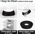 2Pcs Elevated Cat Food Bowl - Adjustable Anti-Slip Raised Dish for Indoor Cats - 17 Oz