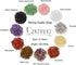 1 lb Green Aventurine Crystal Chips Bulk, Fish Tank Decorations, Aquarium Rocks Gravel for Plants