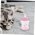 Set 2.7Oz POPETPOP Pet Nursing Bottle with Measurement Scale Soft Silicone Nipples and Cleaning Brush for Puppy Kitten
