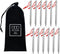 Gold Armour Tent Stakes - 12 Pack Heavy Duty, Lightweight Camping Pegs for Outdoor Tent and Tarp