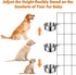 Dog Crate Water Bowl Set, 3 pcs Stainless Steel Anti-Spill Metal Bowls for Medium & Large Dogs, Hanging Water/Food Bowls