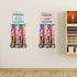 Moxweyeni Race Medal and Bib Display Rack for Runners - Wall Mounted Medal Holder