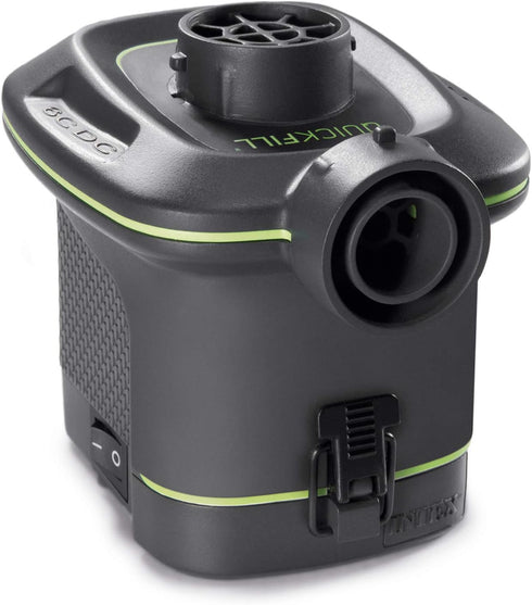 INTEX QuickFill Electric Pump for Fast Inflation and Deflation of Air Mattresses, Kayaks, and Toys