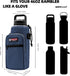 26/32/36/40/46/64oz 2 NATURE PIONEOR Water Bottle Holder with Adjustable Strap - Insulated Water Bottle Sling Carrier