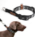 ANDA Martingale Dog Collar with Quick Release Buckle, Soft No Slip Ideal for Daily Walking and Training (Black and