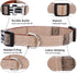 Soft & Comfy Bowtie Dog Collar, Detachable Adjustable for Small Medium Large Pets, S, Brown