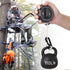 TOBWOLF Treestand Retractable Bow Hoist, 33FT Bow & Gear Hoist for Hunting, 4MM Thickened Rope, Quick & Easy Treestand
