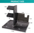 smocchy Pistol Rack for Gun Safe, Wooden Handgun Rack Holder for Gun, Wood Phone Docking Station with Magnetic Groove
