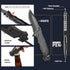 Gifts for Men, 14 Pcs Survival Kits and Equipment, Christmas Stocking Stuffers, Cool Gadgets for Camping
