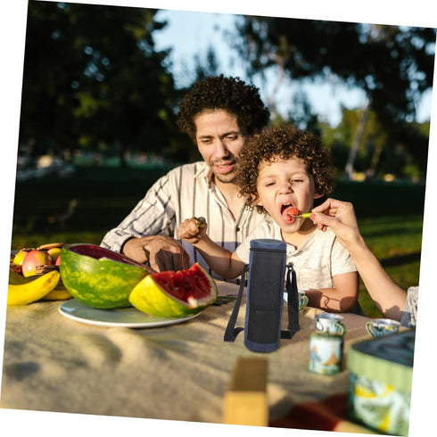 4pcs TOYANDONA Oxford Cloth Insulated Ice Bag for Bottles Versatile Storage for Drinks Outdoor Activities and Travel