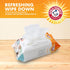 Arm & Hammer Gentle Puppy Bath Wipes, Coconut Water, 100 Count Pack of Pet Wipes