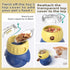 NESSICURE Pet Interactive Toys, Adjustable Treat Puzzle Food Dispenser Weight Loss Tumbler Slow Feeder Sliding Rolling