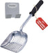 iPrimio Monster Cat Litter Scooper, 17 Inch Long Handle with Soft Grip, Sturdy Extra Large Deep Shovel Scoop