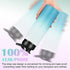 10 Pack 25oz Mimorou Aluminum Water Bottle Bulk Reusable Sports Bottles with Snap Lid and Handle Multicolor Leak Proof