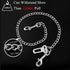 Attachment-33 Inch Mogoko Stainless Steel No chew Dog Car Seat Belt, Pet Vehicle Safety Restraint Cable, Heavy Duty Big