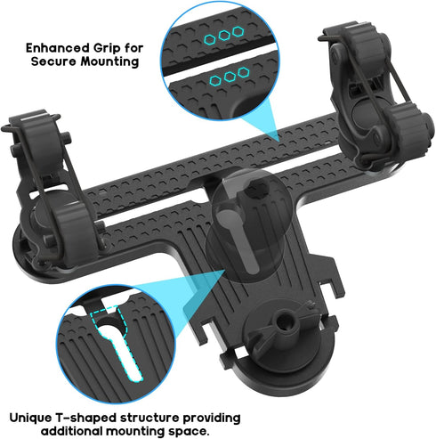 Multifunctional T-Design Doubleheader Kayak Paddle Holder - Space-Saving Accessories for Fishing