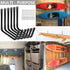 Kayak Storage Utility Rack, Heavy Duty Garage Hangers, Wall Mount Hooks for Canoe, Paddle Board, Surfboard